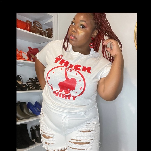 SZ: M-L It’s Thick Thirty T-shirts - Picture 5 of 6